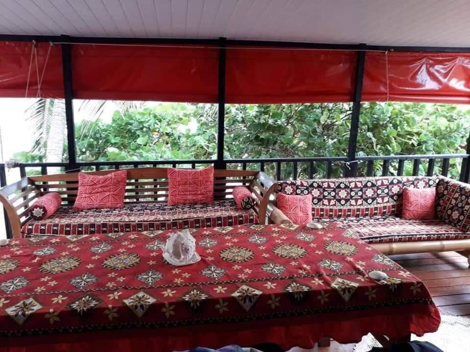 Moorea Temae Bungalow Lory Bord De Mer Exteriör bild
