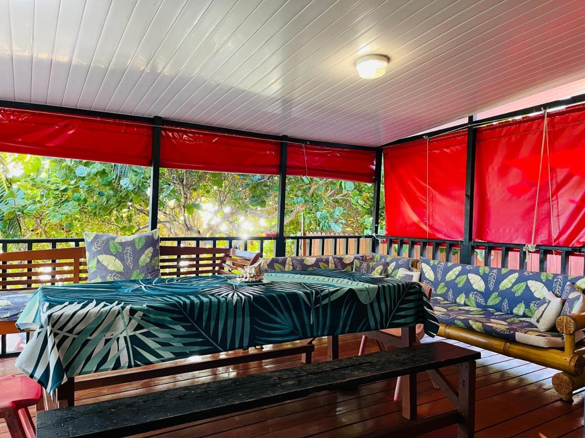 Moorea Temae Bungalow Lory Bord De Mer Exteriör bild