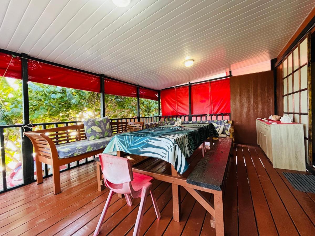 Moorea Temae Bungalow Lory Bord De Mer Exteriör bild
